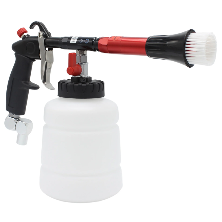 RED BALL - Pneumatic gun with rotary effect for cleaning